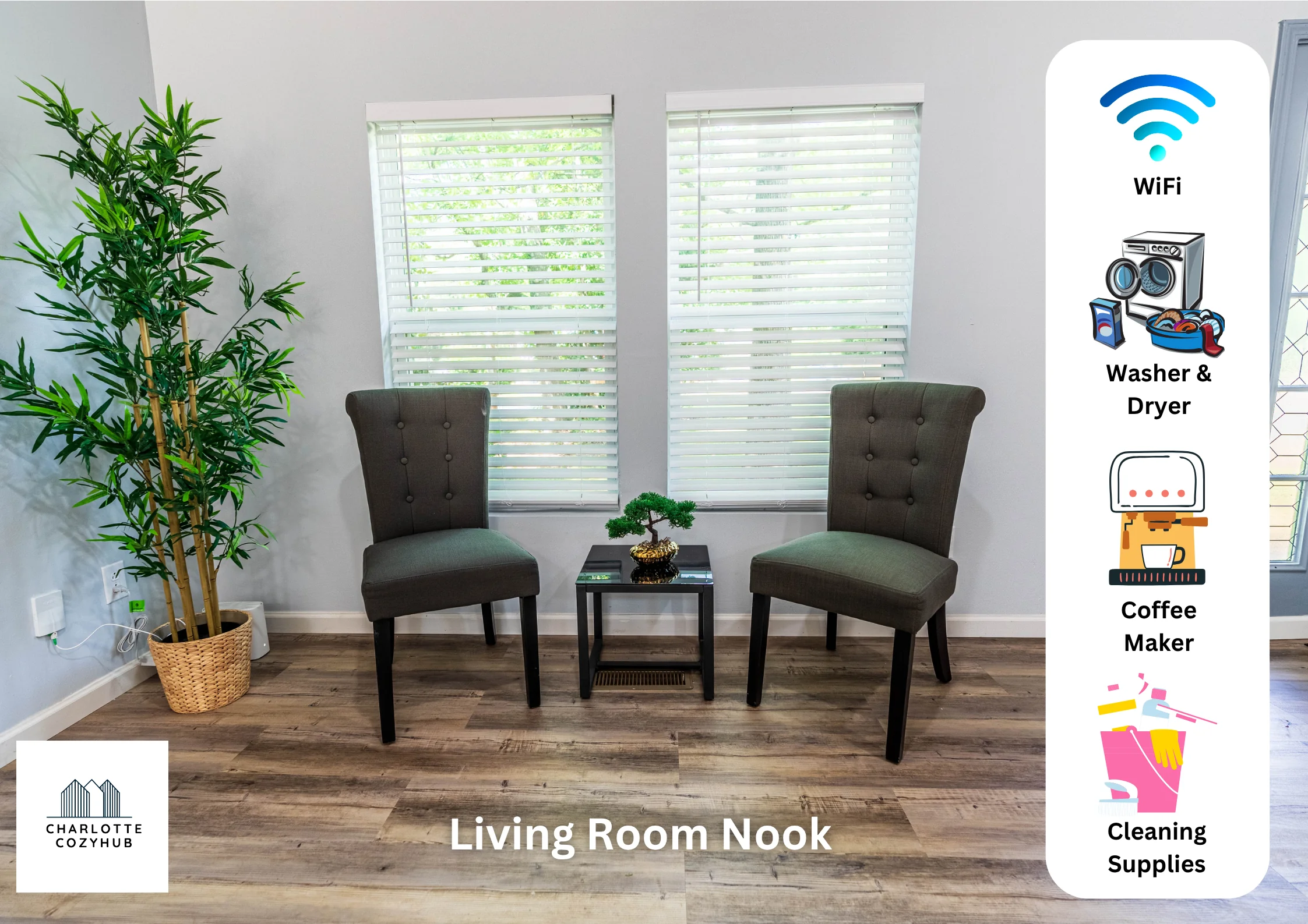 Ashwood Drive furnished rental Charlotte NC 28215 — photo 4