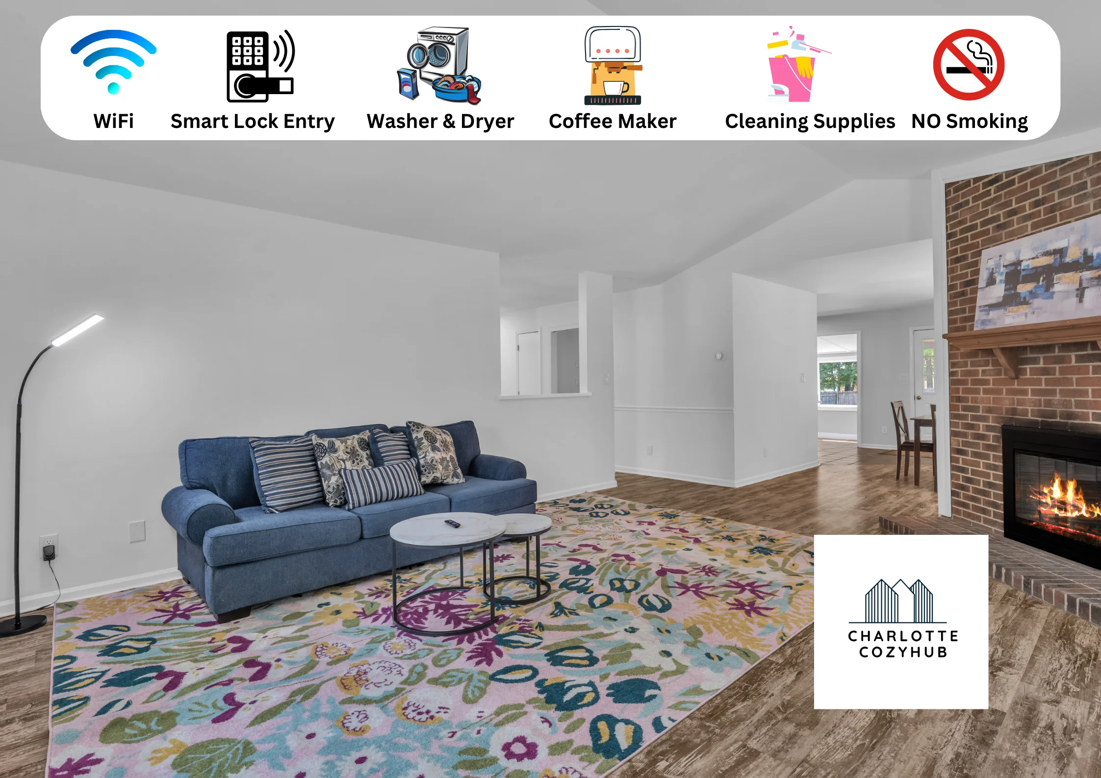 Dembrigh Lane furnished rental Charlotte NC 28262