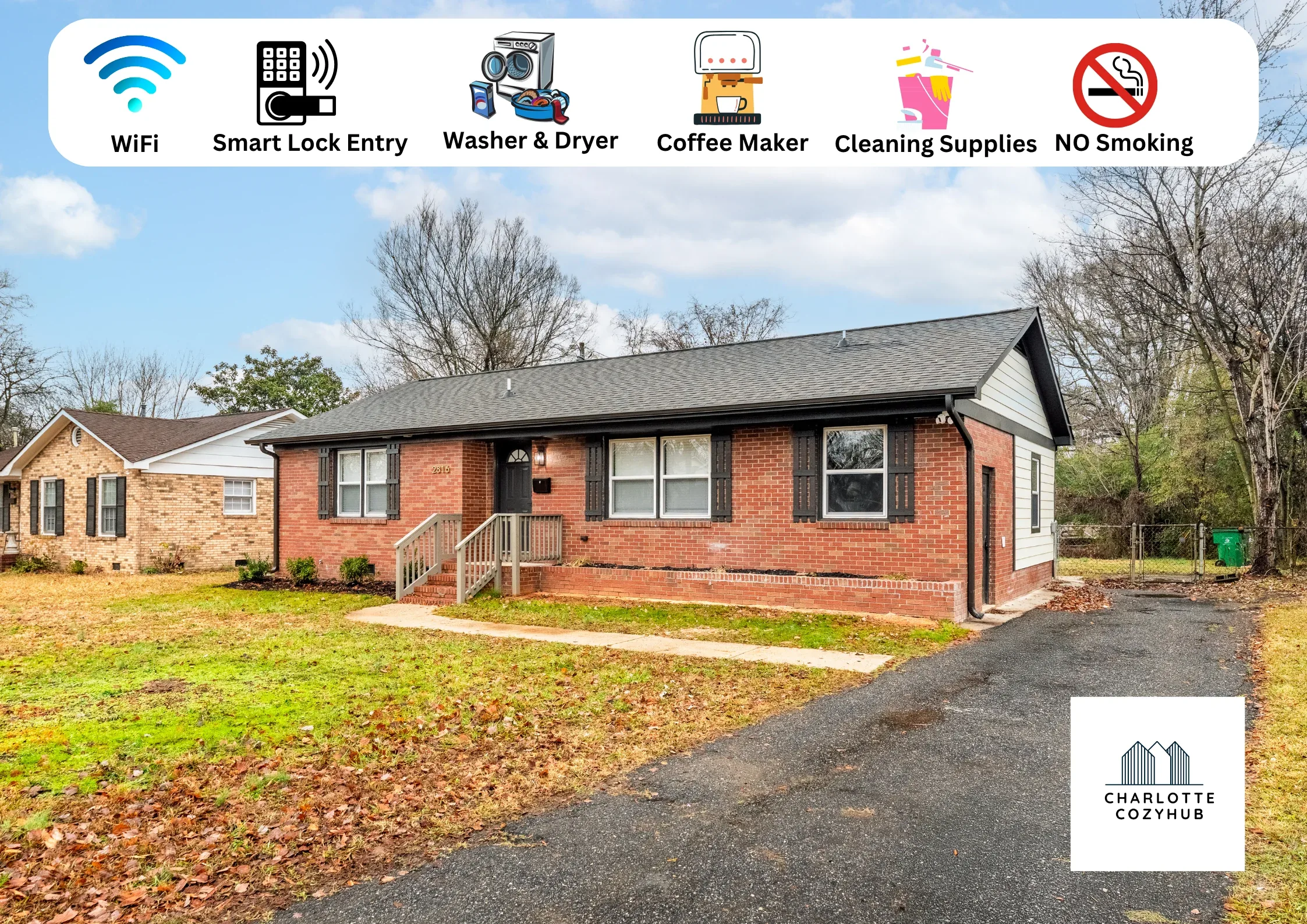 Furnished rental Charlotte NC 28269