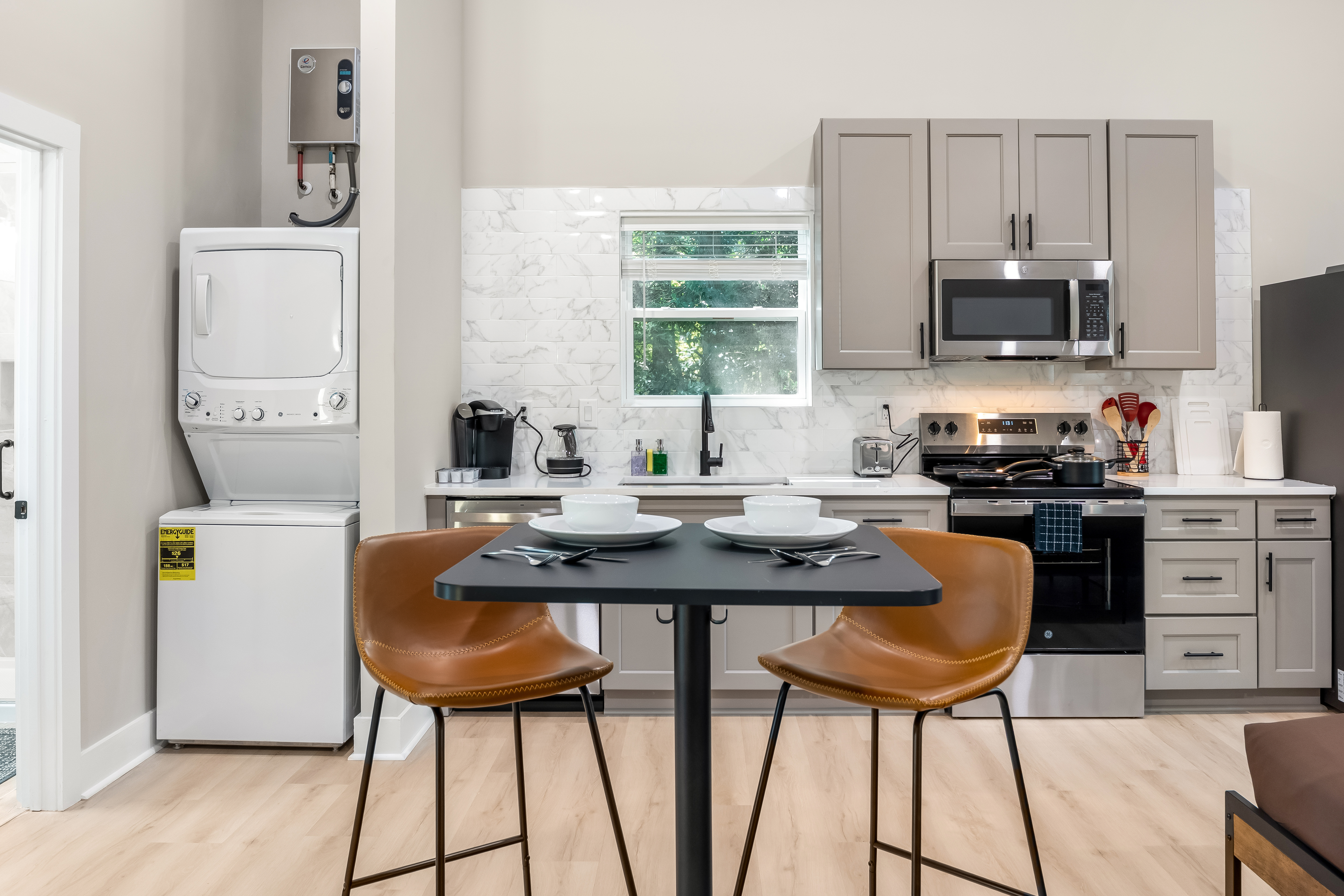 Living area with natural light