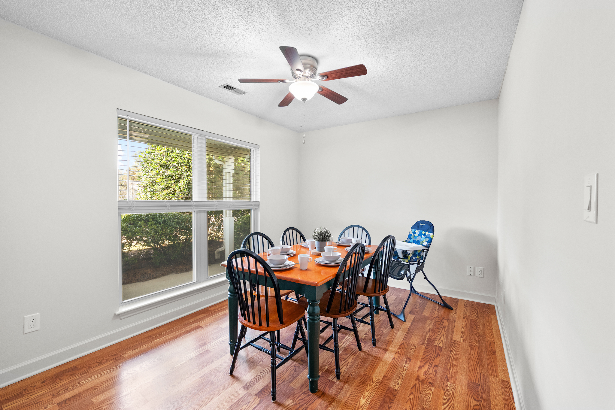 Dining table with chairs