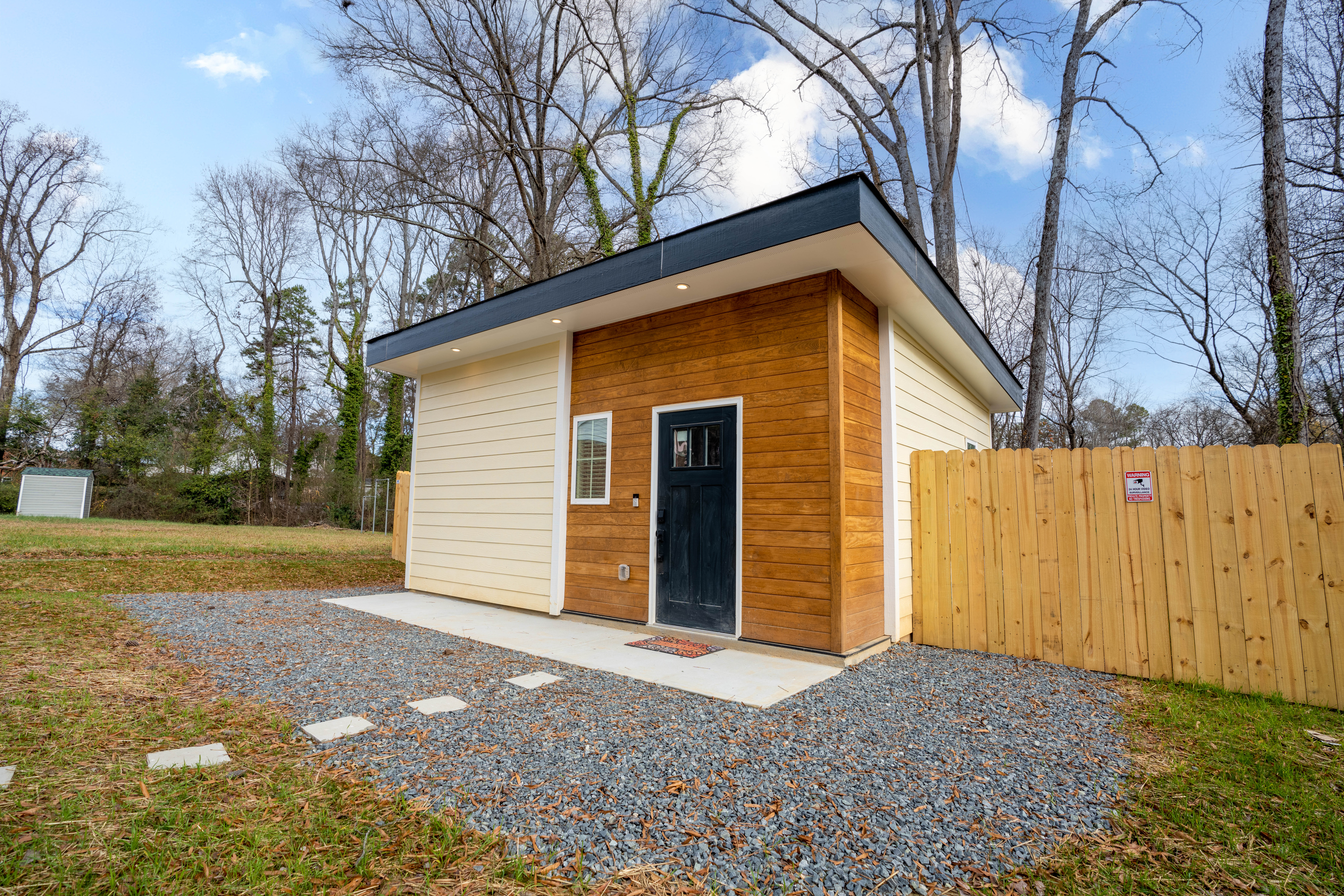 Spacious lounge area